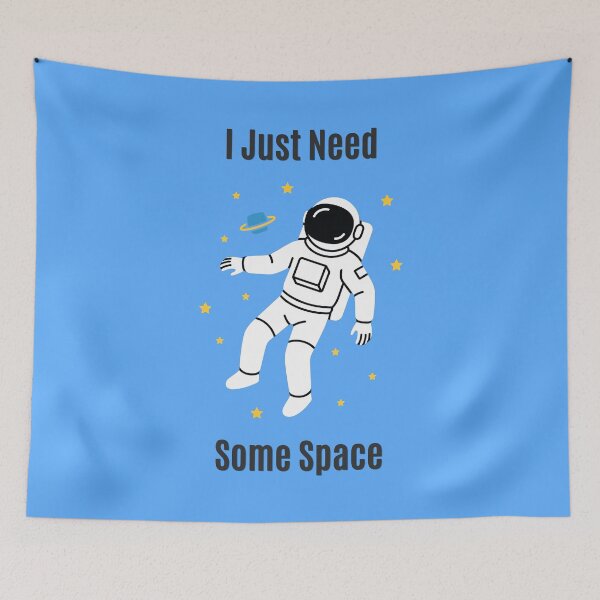 Item preview, I Need Some Space Funny Introvert Astronaut designed and sold by SW Shop.