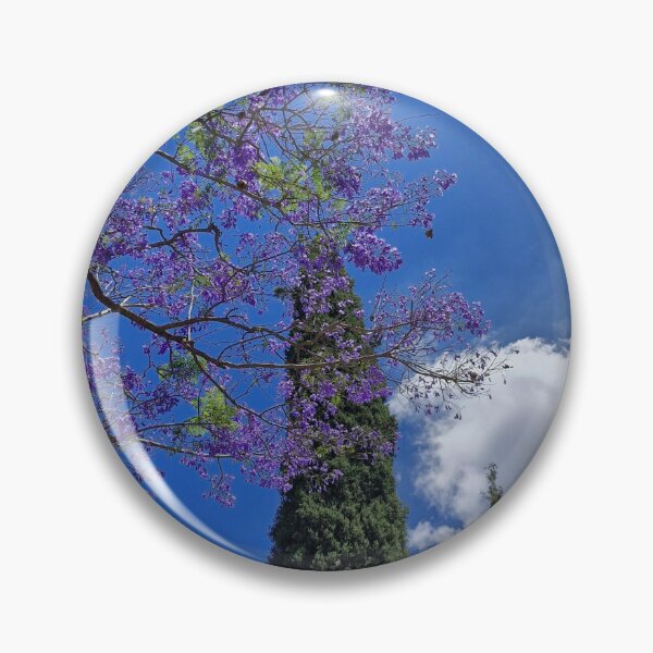 Item preview, spring bloom, blue jacaranda and cypress designed and sold by Lunar-Dragon.