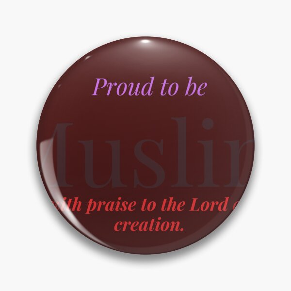 Item preview, Arabic Islamic Quote — Proudly Muslim designed and sold by SakinahArt.