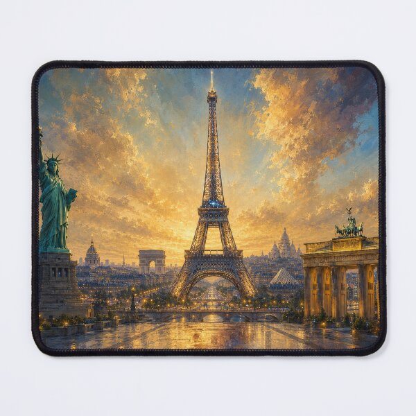 Item preview, Historic Landmarks in the Light of Time designed and sold by alexanderVision.