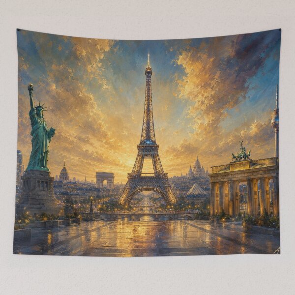 Item preview, Historic Landmarks in the Light of Time designed and sold by alexanderVision.