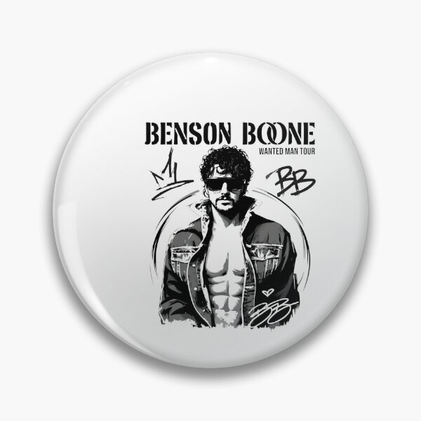 Item preview, Benson Boone Tour 2026 Wanted Man Concert Merch designed and sold by HUTEND.