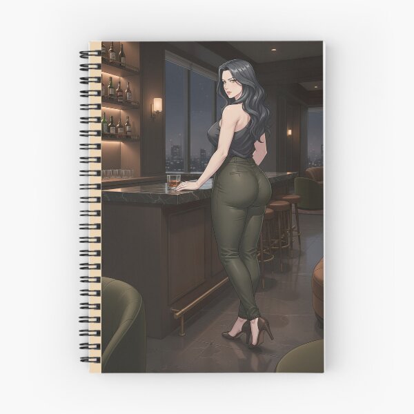 Item preview, Aura Beside the Midnight Bar Luxury Anime Art designed and sold by stereonut.