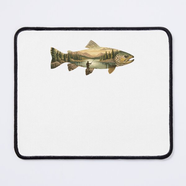 Item preview, Trout Fish Funny Fishing Lover designed and sold by charoen-design.