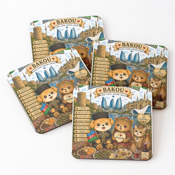 Item preview, Azerbaijan Baku – Between East, West and Traditions designed and sold by Cifi64.