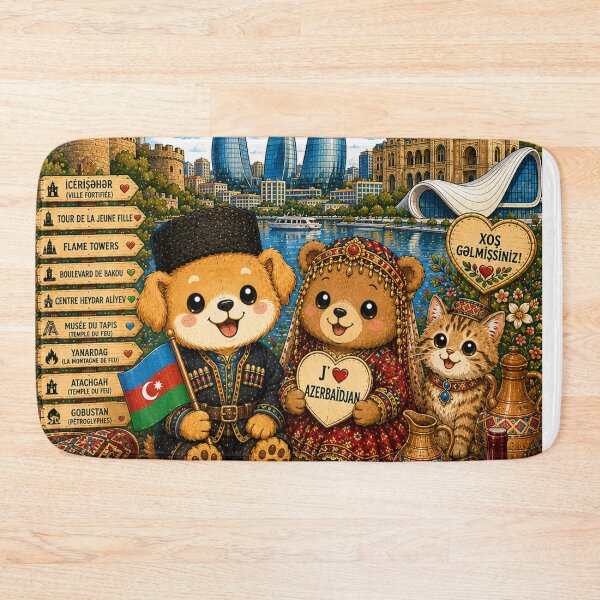 Item preview, Azerbaijan Baku – Between East, West and Traditions designed and sold by Cifi64.