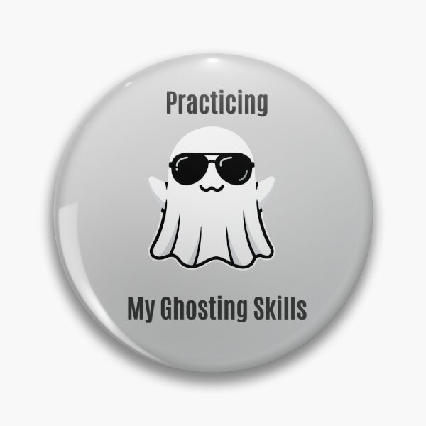 Item preview, Practicing Ghosting Skills Funny Introvert Ghost designed and sold by SW Shop.
