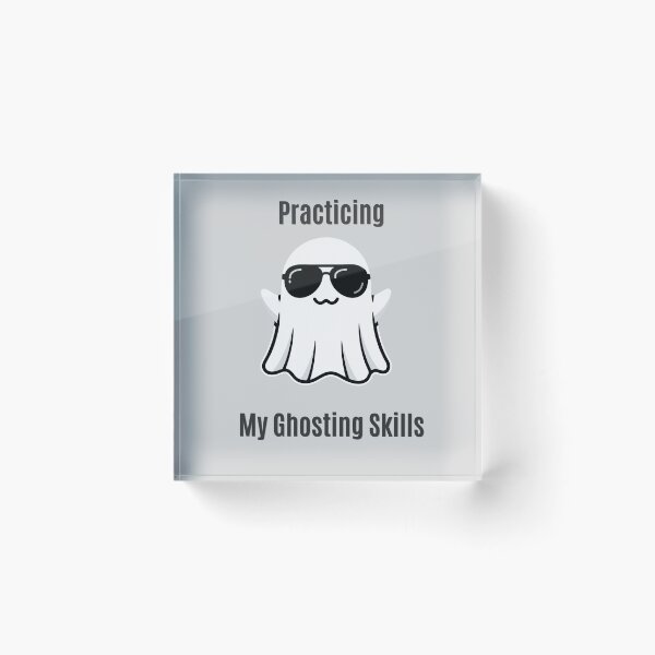 Item preview, Practicing Ghosting Skills Funny Introvert Ghost designed and sold by SW Shop.