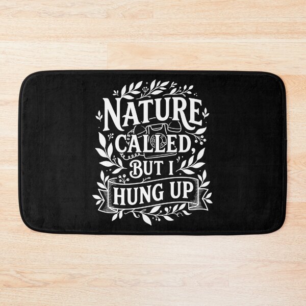 Item preview, Nature Called But I Hung Up: Hilarious Camping and Outdoor Adventure Humor for Nature Lovers designed and sold by Magraphx.