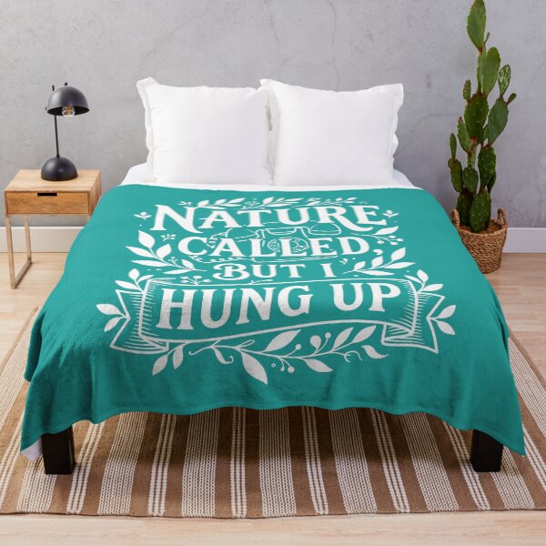 Item preview, Nature Called But I Hung Up: Hilarious Camping and Outdoor Adventure Humor for Nature Lovers designed and sold by Magraphx.