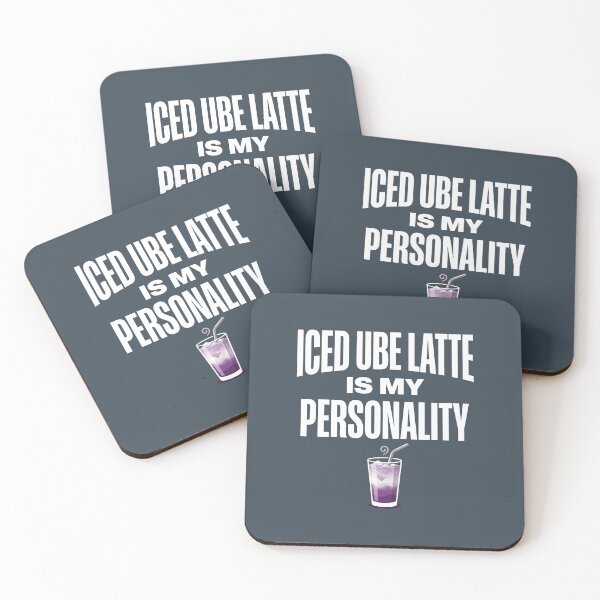 Item preview, Iced Ube Latte My Personality Aesthetic designed and sold by SplashTastic.