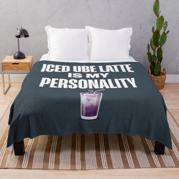 Item preview, Iced Ube Latte My Personality Aesthetic designed and sold by SplashTastic.