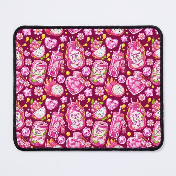 Item preview, Dragon Fruit Bloom Drink Seamless designed and sold by KJackArtwork.