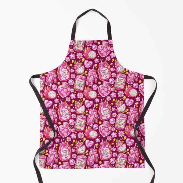 Item preview, Dragon Fruit Bloom Drink Seamless designed and sold by KJackArtwork.
