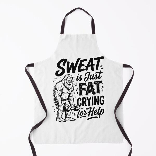 Item preview, Sweat Is Just Fat Crying For Help Motivational Workout Slogan for Gym Enthusiasts designed and sold by Magraphx.