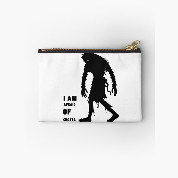 Item preview, I Am Afraid of Ghosts Boo Funny Halloween Ghost T-Shirt Design designed and sold by Wirath Shop.