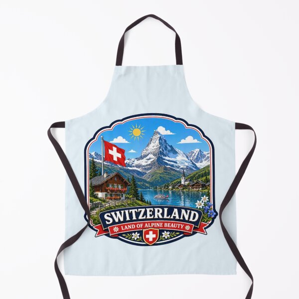 Item preview, Switzerland - Land of Alpine Beauty designed and sold by Myra365Art.