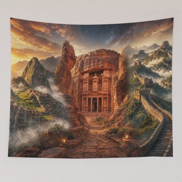 Item preview, Wonders of Asia - The Path of Ancient Worlds designed and sold by alexanderVision.
