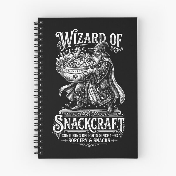 Item preview, Wizard of Snackcraft Sorcery Snacks designed and sold by SplashTastic.