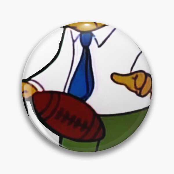 Item preview, Football In Groin Hans Moleman designed and sold by Simpsons Bits.