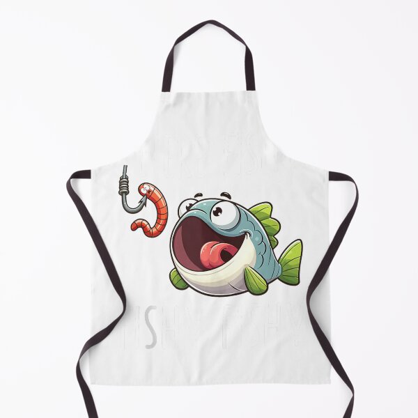 Item preview, Here Fishy Fisherman Funny Fishing Lover Cute Fish Worm Tank Top designed and sold by DArtfulStudio.