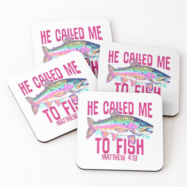 Item preview, He Called Me To Fish (on back) T-Shirt designed and sold by Voila-creative.