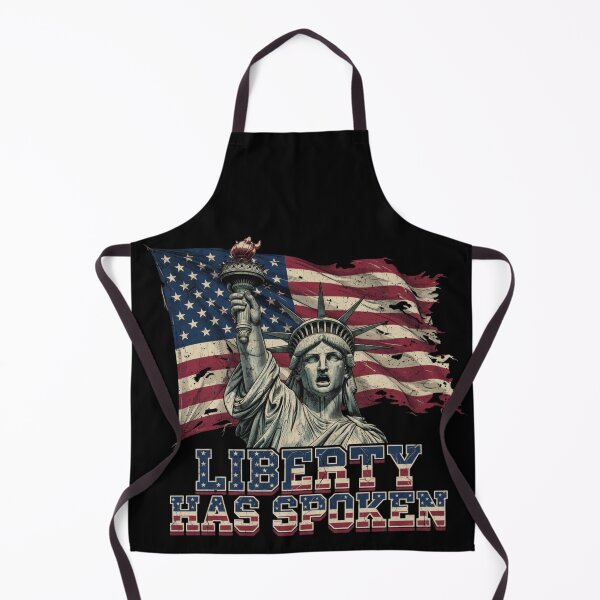 Item preview, Liberty Has Spoken Patriotic Statue of Liberty Vintage USA designed and sold by CF_VintageDesign.
