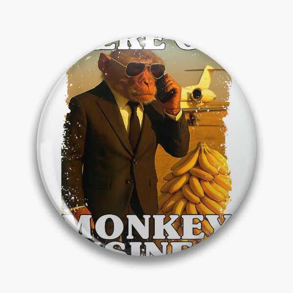 Item preview, Here on Monkey Business Rich Ape Fancy Suit Bananas And Jet T-Shirt designed and sold by Othinus.