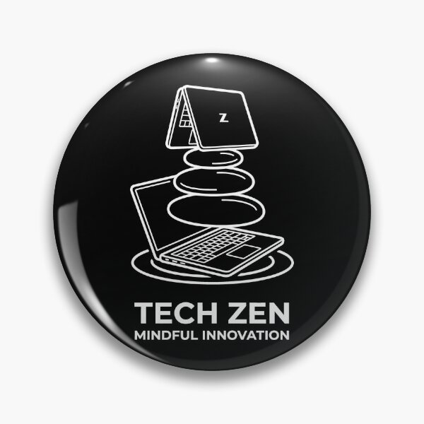 Item preview, Tech Zen Mindful Innovation Laptop designed and sold by SplashTastic.
