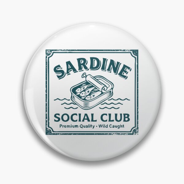 Item preview, Sardine Social Club designed and sold by Burnt Cloth Tees.