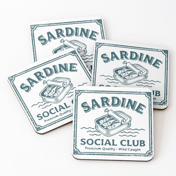 Item preview, Sardine Social Club designed and sold by Burnt Cloth Tees.