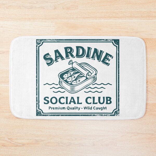 Item preview, Sardine Social Club designed and sold by Burnt Cloth Tees.