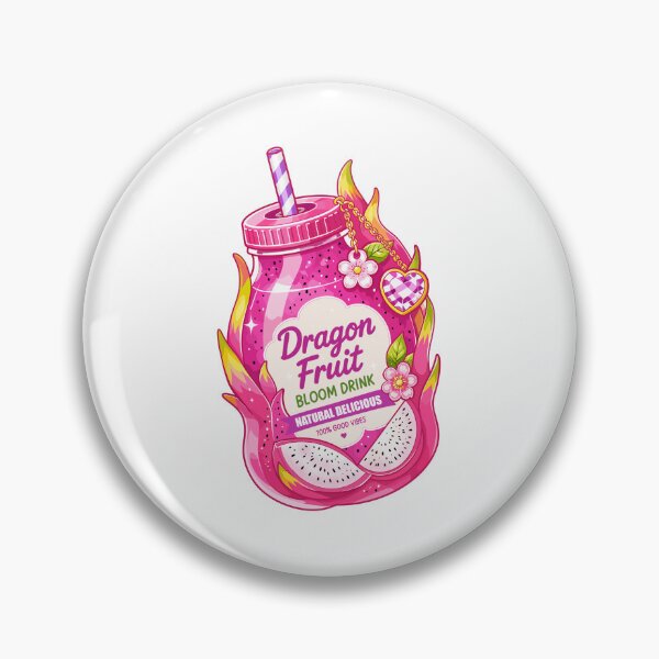 Item preview, Dragon Fruit Bloom Drink  designed and sold by KJackArtwork.