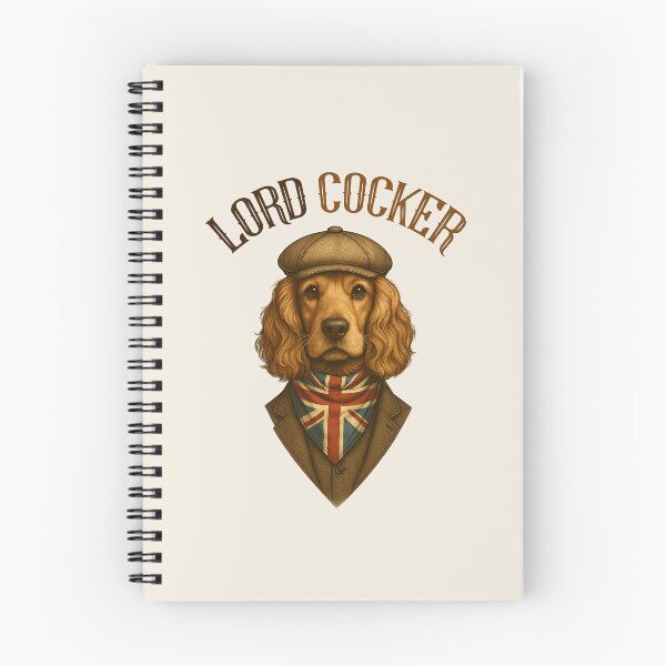 Item preview, Lord Cocker Spaniel British Gentleman Dog designed and sold by artCreativeColony.