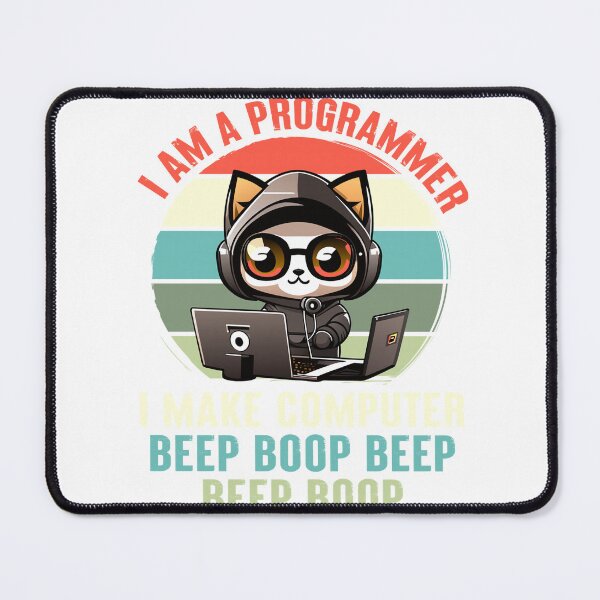 Item preview, I Am A Programmer Beep Boop Programmer Coding Performance T-Shirt designed and sold by gidget-gadget.