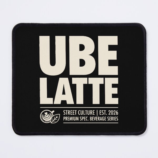Item preview, Ube Latte Street Culture Beverage designed and sold by SplashTastic.