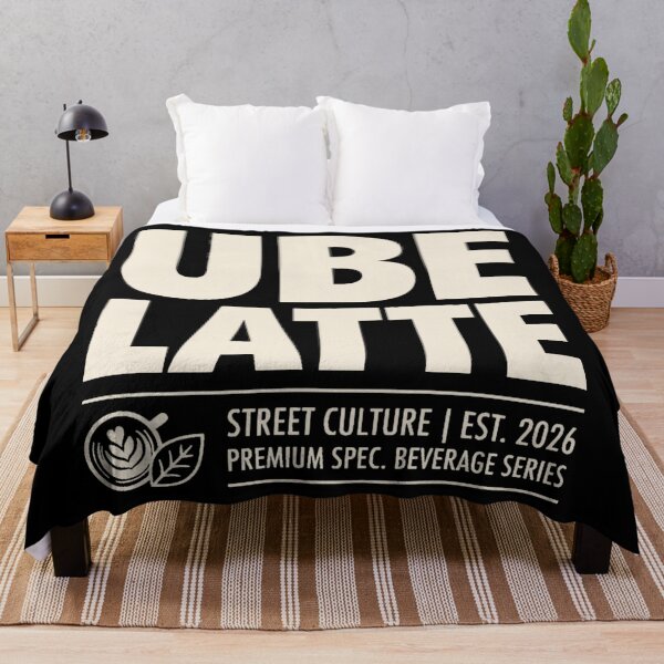 Item preview, Ube Latte Street Culture Beverage designed and sold by SplashTastic.