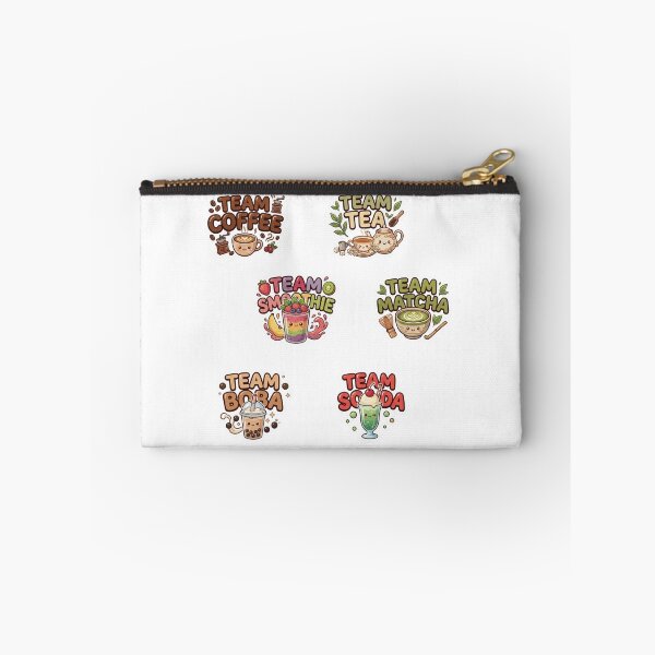 Item preview, Cute Kawaii Team Drinks Pack - Laptop & Suitcase Stickers designed and sold by asumintjapan1.