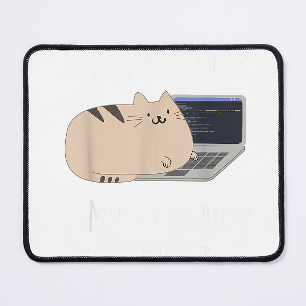 Item preview, I Are Programmer I Make Computer Beep Boop Funny Cute Cat T-Shirt designed and sold by gidget-gadget.