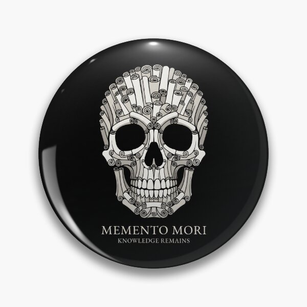Item preview, Memento Mori Skull Parchment Scrolls designed and sold by SplashTastic.