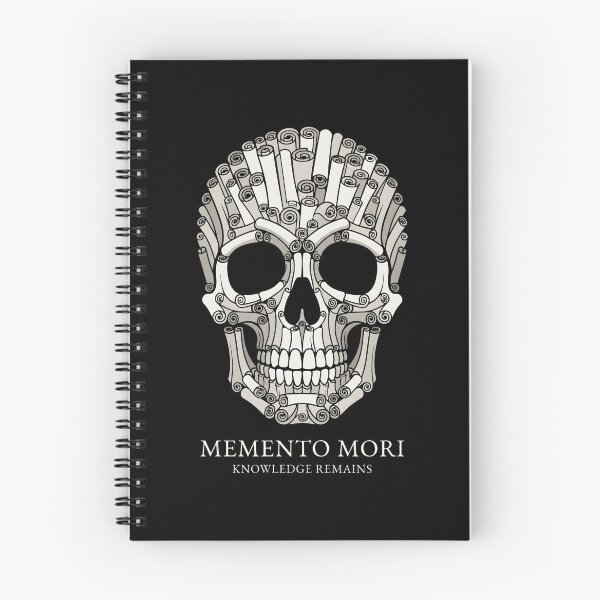 Item preview, Memento Mori Skull Parchment Scrolls designed and sold by SplashTastic.