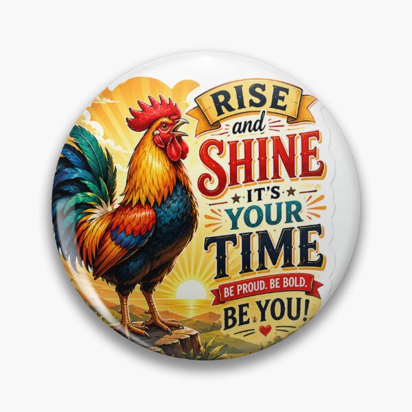 Item preview, Rise and Shine Colorful Rooster designed and sold by MR4me.