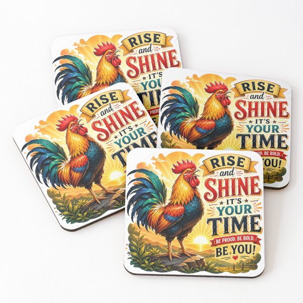 Item preview, Rise and Shine Colorful Rooster designed and sold by MR4me.