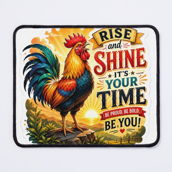 Item preview, Rise and Shine Colorful Rooster designed and sold by MR4me.
