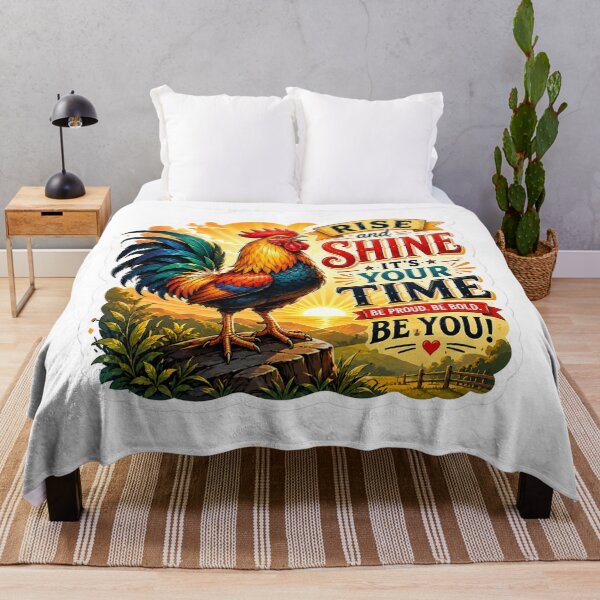 Item preview, Rise and Shine Colorful Rooster designed and sold by MR4me.