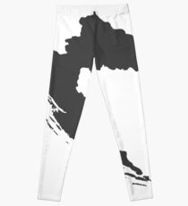 Croatia Love in Charcoal Leggings