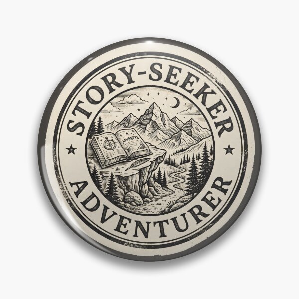 Item preview, Story Seeker Adventure Book Compass designed and sold by SplashTastic.