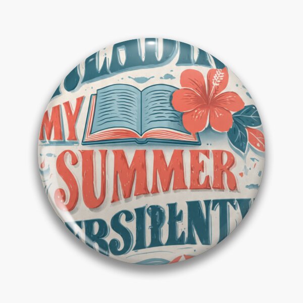Item preview, Reading, My Summer Personality | Book Lover Summer Reading T-Shirt Design designed and sold by CKADigital.
