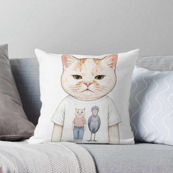 Item preview, The Cat Who Loves Shoebills designed and sold by Komatoya.