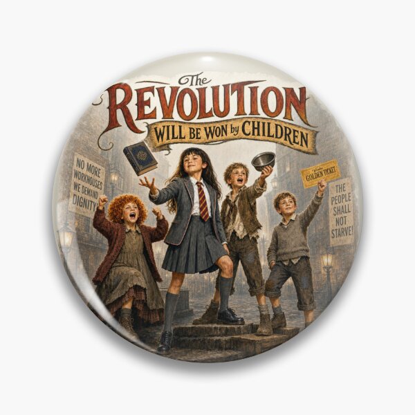 Item preview, The Revolution Will Be Won by Children - a Broadway Mashup designed and sold by Rock_On.